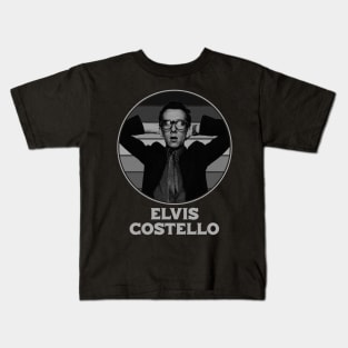 retro elvis costello Kids T-Shirt